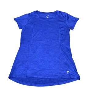 Head Women's Progress Top Shirt Blue Small Mazarine Blue Heather‎ $35